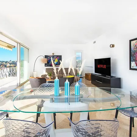 Grenouillere - Vue Mer - Sauna - Sport - Bl * Cagnes-sur-Mer
